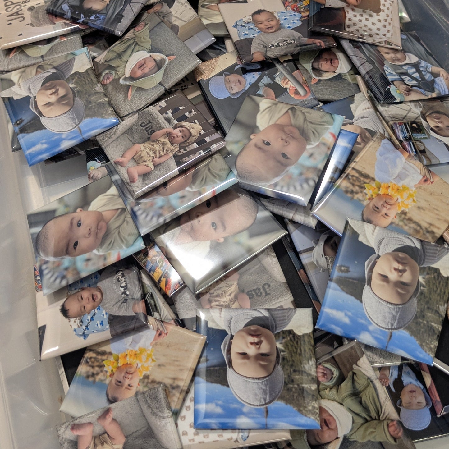 Custom Photo Magnets 2" x 2" (12 Pack)